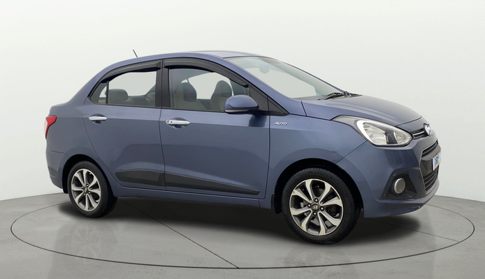 2015 Hyundai Xcent SX AT 1.2 (O), Petrol, Automatic, 79,338 km, Right Front Diagonal