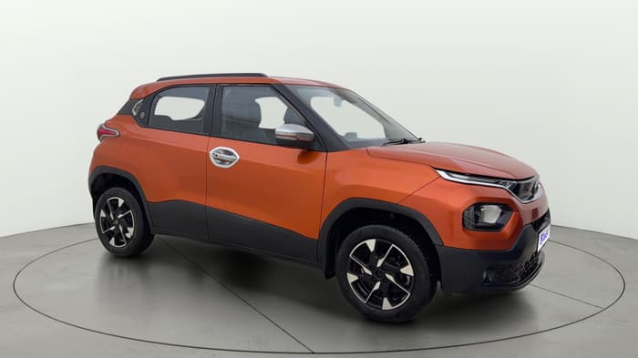 2023 Tata PUNCH Accomplished Dazzle Sunroof, Petrol, Manual, 75,994 km, Right Front Diagonal
