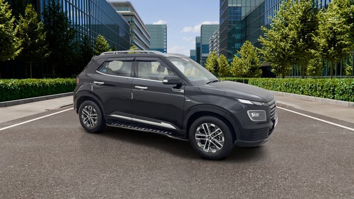 2024 Hyundai VENUE SX (O) 1.0 TURBO DCT, Petrol, Automatic, 16,293 km, Right Front Diagonal