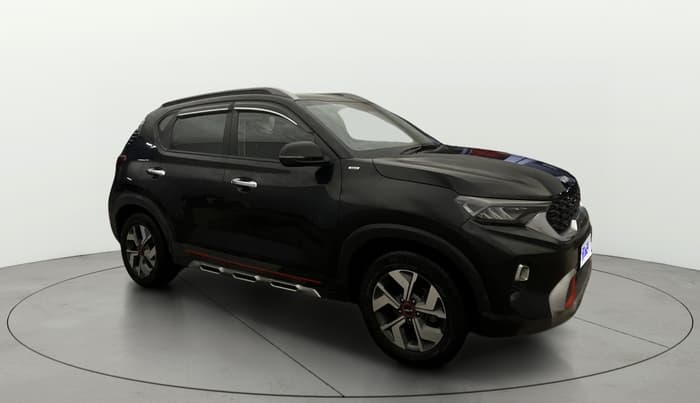 2022 KIA SONET HTX ANNIVERSARY EDITION 1.0 IMT, Petrol, Manual, 49,459 km, Right Front Diagonal