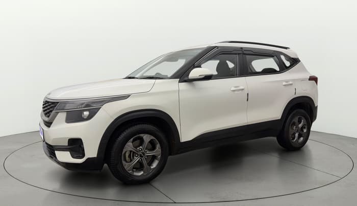 2021 KIA SELTOS HTK PLUS 1.5 DIESEL, Diesel, Manual, 1,07,115 km, Left Front Diagonal