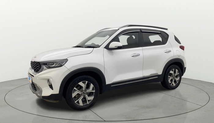 2021 KIA SONET HTX 1.0 IMT, Petrol, Manual, 38,298 km, Left Front Diagonal