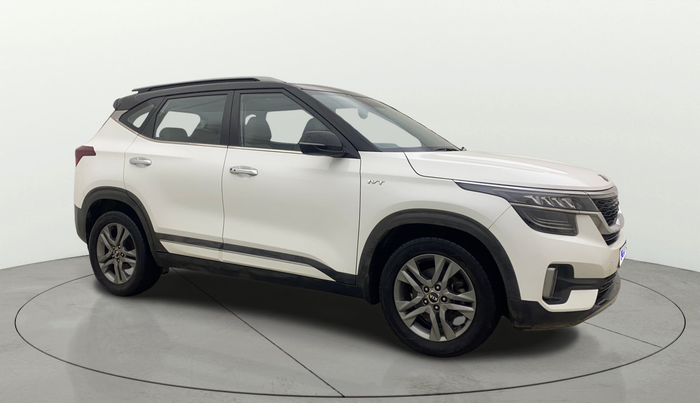 2020 KIA SELTOS HTX IVT 1.5 PETROL, Petrol, Automatic, 80,017 km, Right Front Diagonal