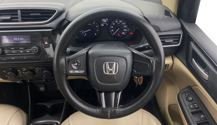 2021 Honda Amaze 1.2L I-VTEC S, Petrol, Manual, 23,113 km, Steering Wheel Close Up