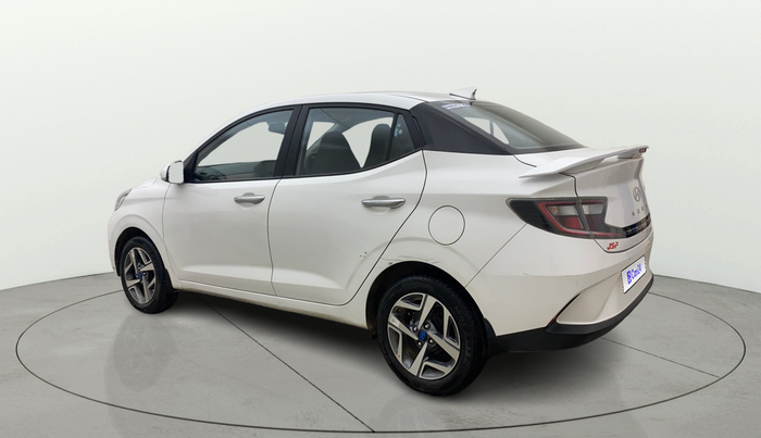 2024 Hyundai AURA SX PLUS 1.2 AMT, Petrol, Automatic, 13,194 km, Left Back Diagonal