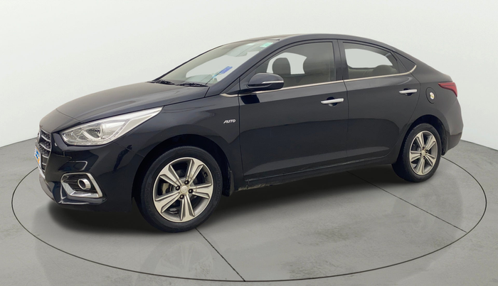 2019 Hyundai Verna 1.6 VTVT SX + AT, Petrol, Automatic, 40,950 km, Left Front Diagonal