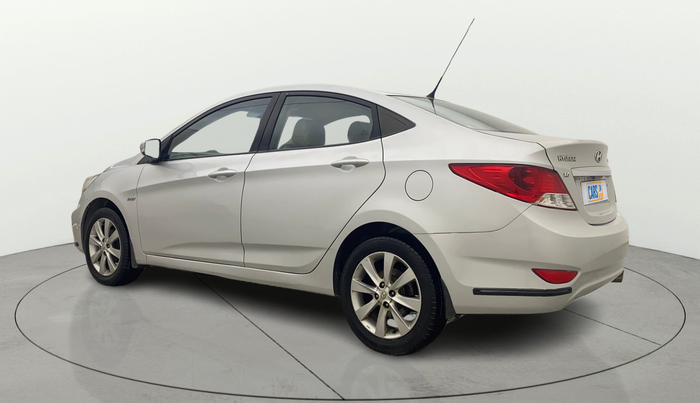 2013 Hyundai Verna FLUIDIC 1.6 VTVT SX, Petrol, Manual, 70,493 km, Left Back Diagonal