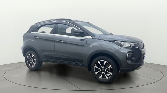 2021 Tata NEXON XZA PLUS PETROL, Petrol, Automatic, 54,250 km, Right Front Diagonal