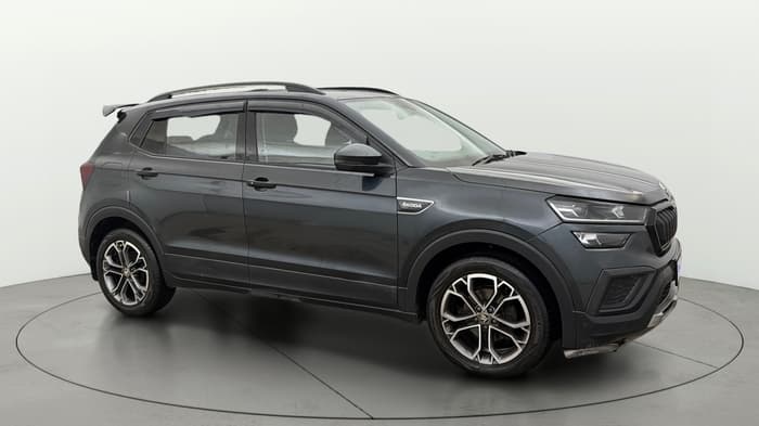 2022 Skoda KUSHAQ STYLE 1.0L TSI AT (6 AIRBAGS), Petrol, Automatic, 51,192 km, Right Front Diagonal