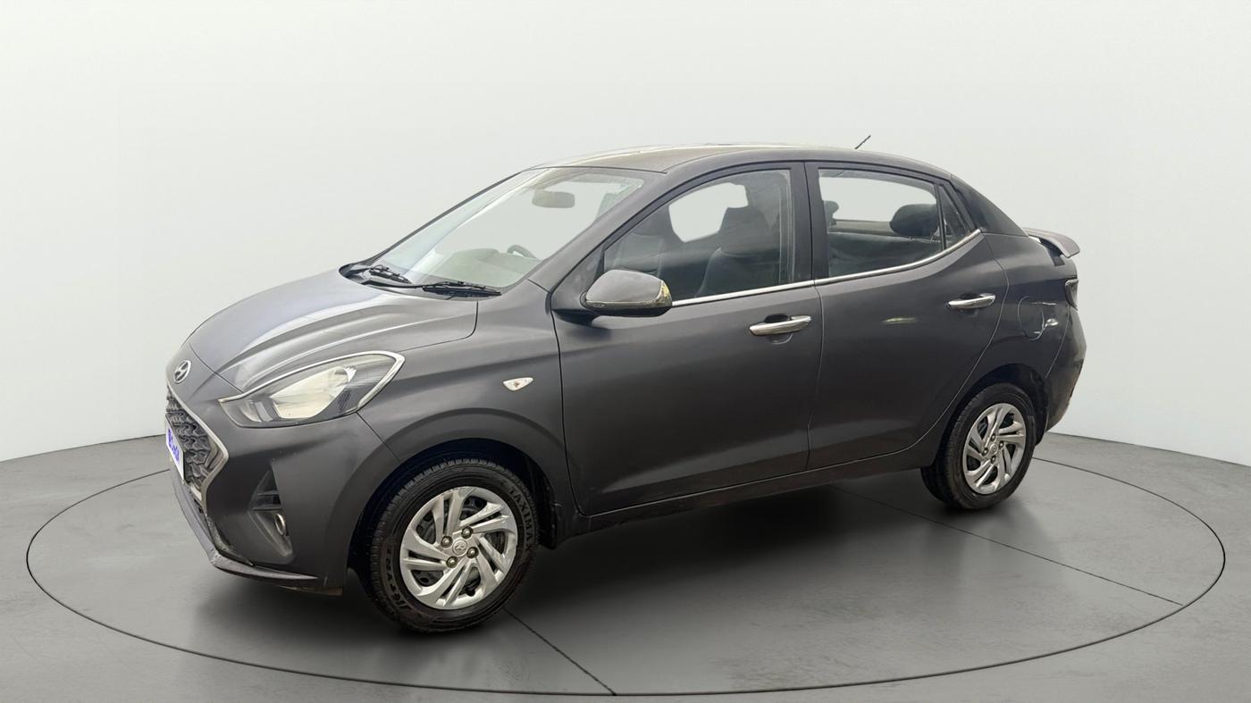 2022 Hyundai AURA S 1.2 CNG, CNG, Manual, 70,843 km, Left Front Diagonal