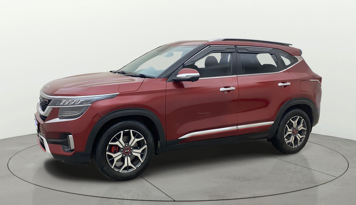 2020 KIA SELTOS GTX PLUS AT 1.5 DIESEL, Diesel, Automatic, 1,16,719 km, Left Front Diagonal