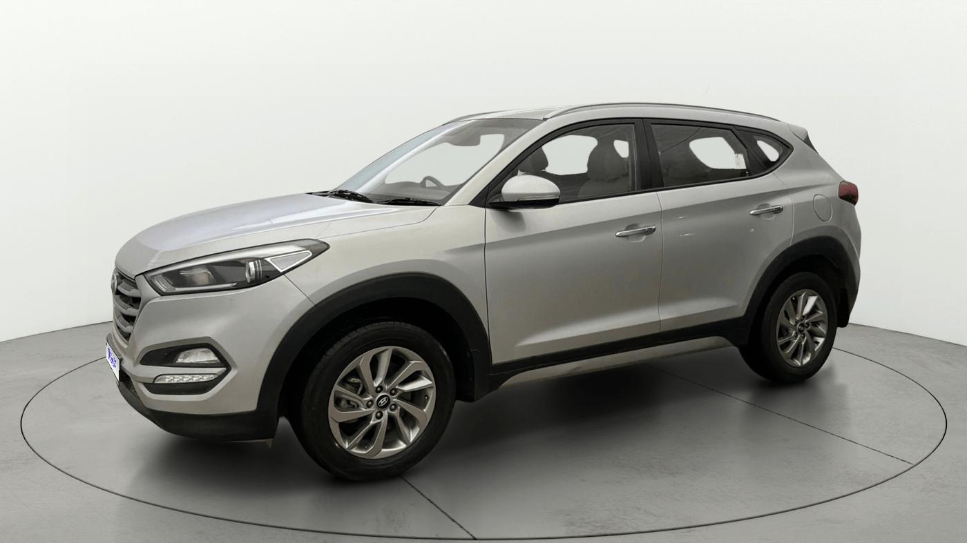 2017 Hyundai Tucson 2WD MT PETROL, Petrol, Manual, 50,972 km, Left Front Diagonal