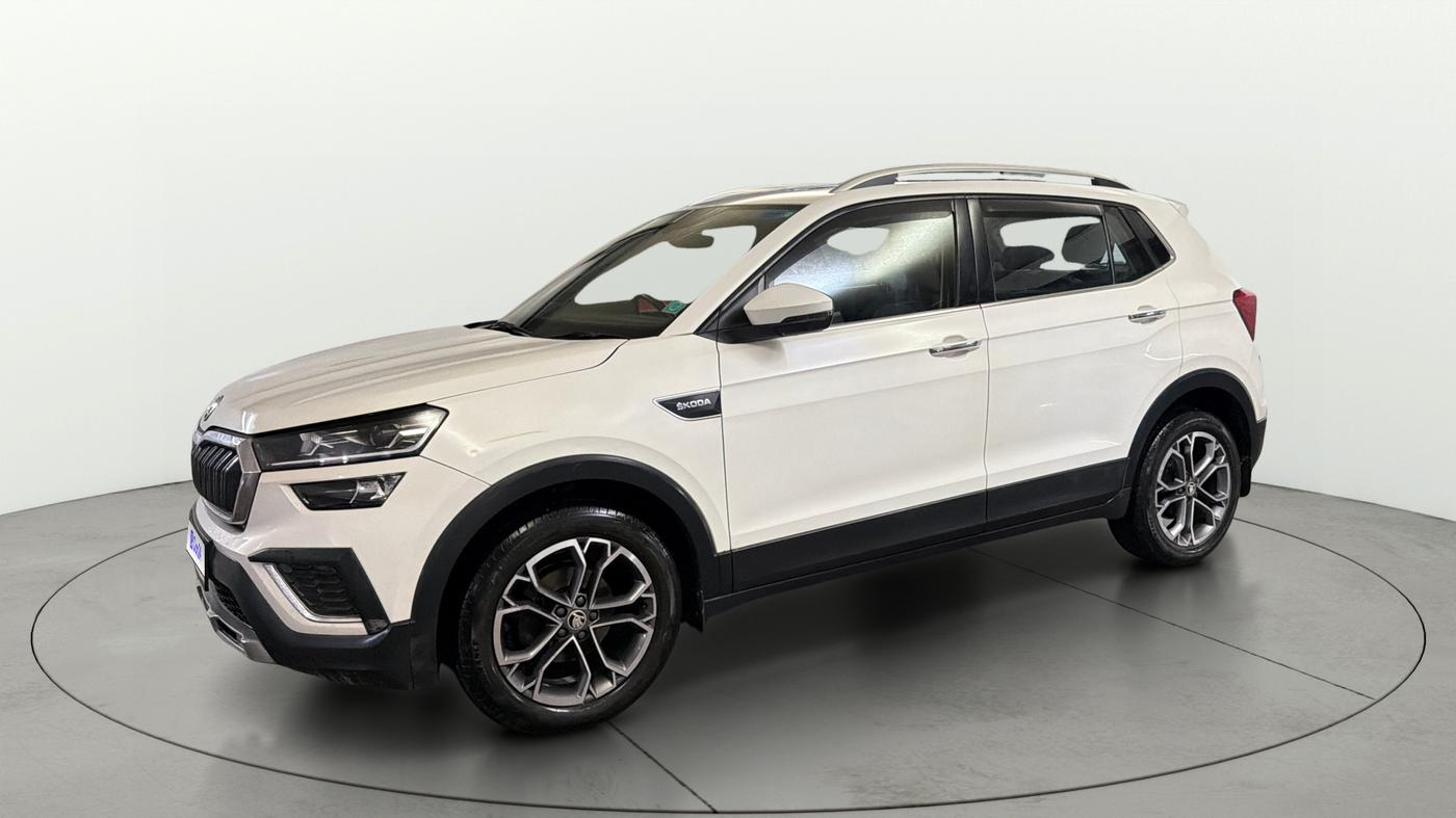 2021 Skoda KUSHAQ STYLE 1.0L TSI AT, Petrol, Automatic, 59,718 km, Left Front Diagonal