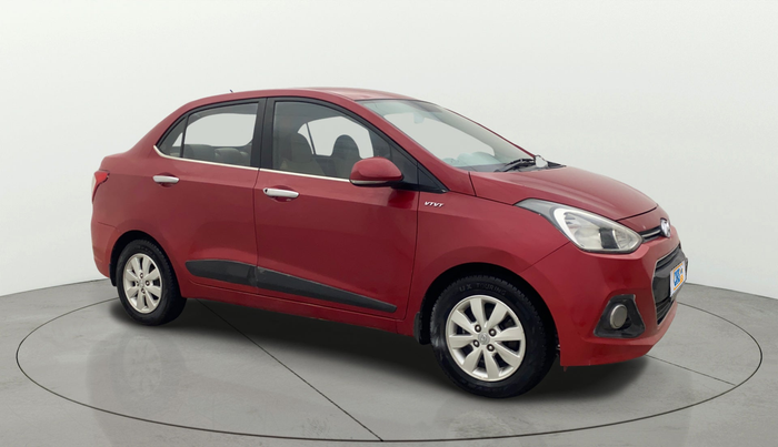 2014 Hyundai Xcent S (O) 1.2, Petrol, Manual, 1,09,221 km, Right Front Diagonal