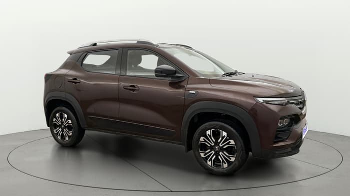 2021 Renault Kiger RXZ TURBO CVT, Petrol, Automatic, 72,159 km, Right Front Diagonal