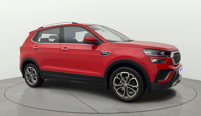 2021 Skoda KUSHAQ STYLE 1.0L TSI MT, Petrol, Manual, 26,831 km, Right Front Diagonal