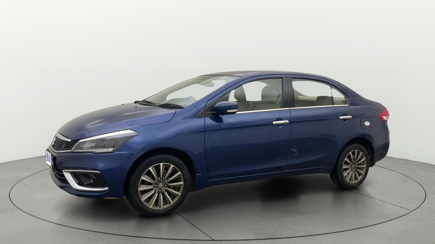 2019 Maruti Ciaz ALPHA 1.5 SHVS PETROL, Petrol, Manual, 52,412 km, Left Front Diagonal