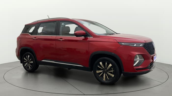2020 MG HECTOR PLUS SHARP 1.5 PETROL TURBO CVT 6-STR, Petrol, Automatic, 56,478 km, Right Front Diagonal