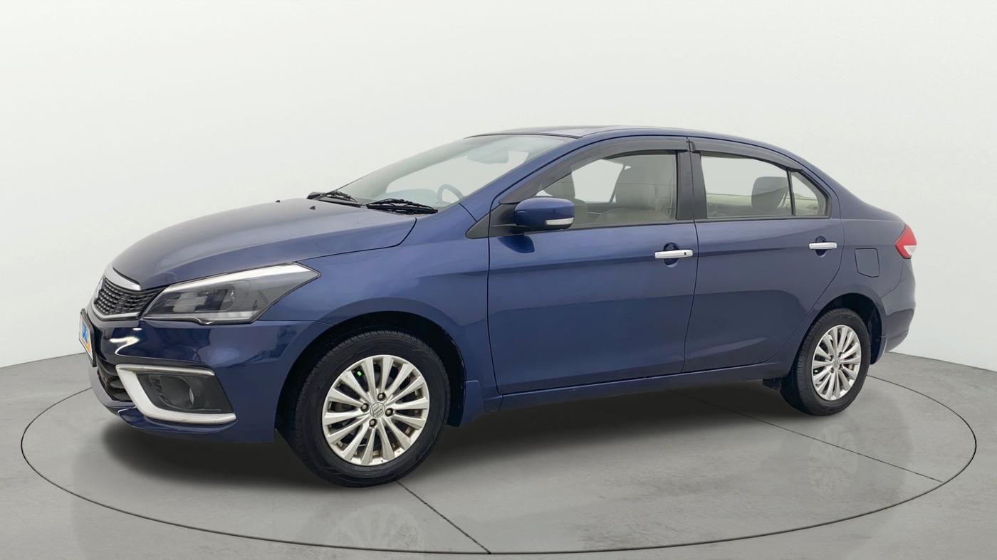 2019 Maruti Ciaz ZETA 1.5 SHVS MT PETROL, Petrol, Manual, 47,102 km, Left Front Diagonal