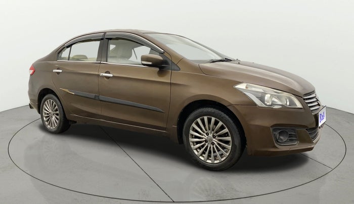 2016 Maruti Ciaz ZXI+, CNG, Manual, 59,334 km, Right Front Diagonal
