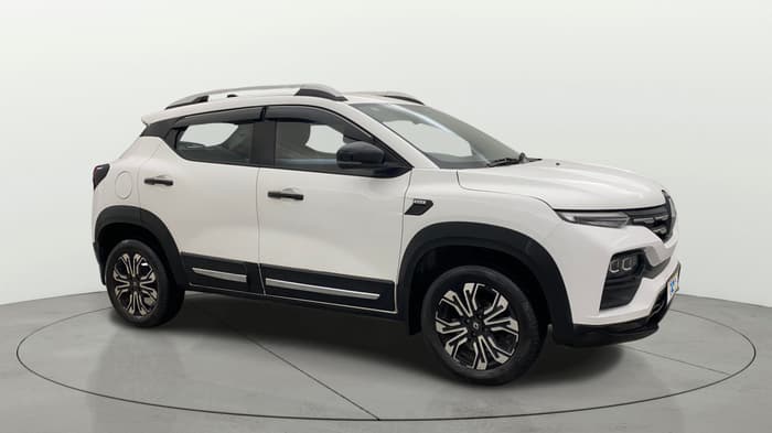 2023 Renault Kiger RXZ AMT, Petrol, Automatic, 22,438 km, Right Front Diagonal