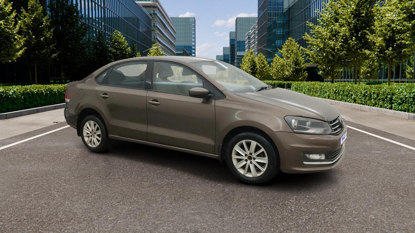 2017 Volkswagen Vento HIGHLINE PETROL AT, Petrol, Automatic, 1,13,139 km, Right Front Diagonal