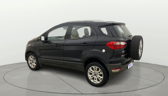 2014 Ford Ecosport TITANIUM 1.5L PETROL AT, Petrol, Automatic, 1,39,529 km, Left Back Diagonal