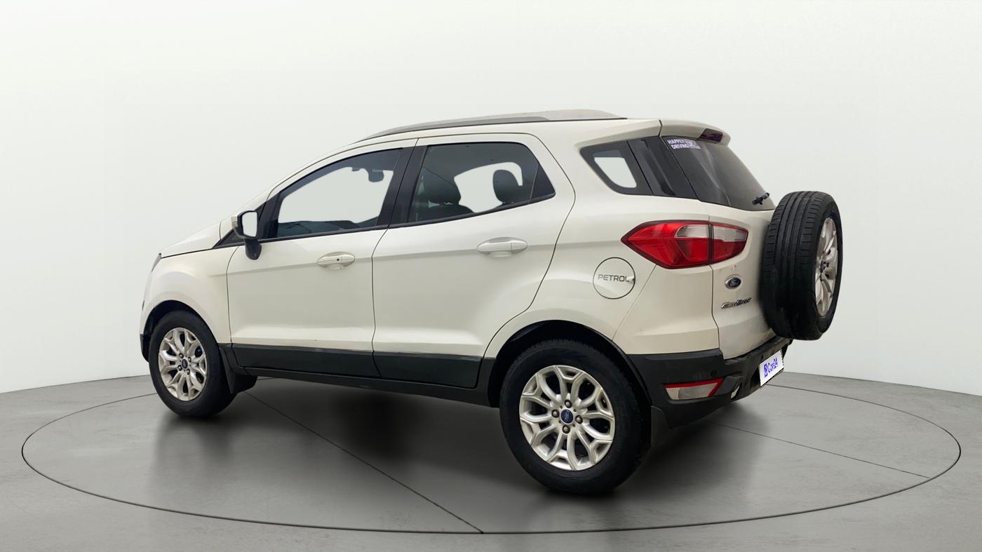 2016 Ford Ecosport TITANIUM 1.5L PETROL AT, Petrol, Automatic, 83,535 km, Left Back Diagonal