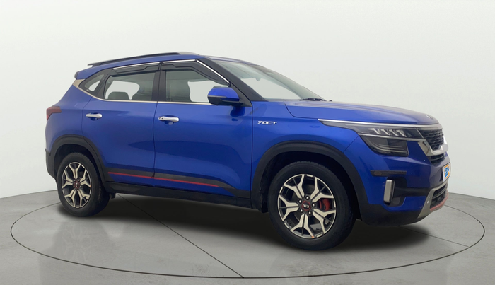 2019 KIA SELTOS GTX PLUS DCT 1.4 PETROL, Petrol, Automatic, 28,337 km, Right Front Diagonal