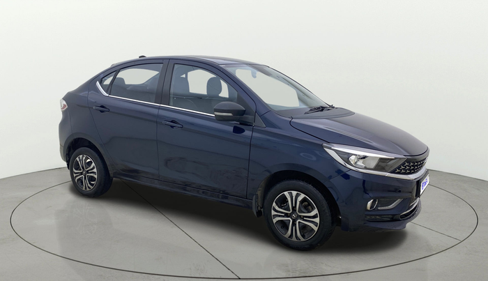 2022 Tata TIGOR XZ PLUS CNG, CNG, Manual, 75,845 km, Right Front Diagonal