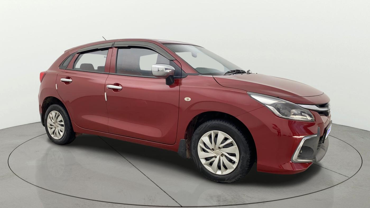 2023 Toyota Glanza E, Petrol, Manual, 43,994 km, Right Front Diagonal