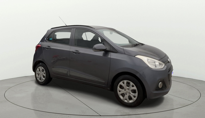 2015 Hyundai Grand i10 SPORTZ 1.2 KAPPA VTVT, Petrol, Manual, 63,626 km, Right Front Diagonal