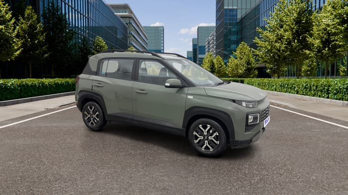 2023 Hyundai EXTER SX(O) 1.2 AMT, Petrol, Automatic, 12,230 km, Right Front Diagonal