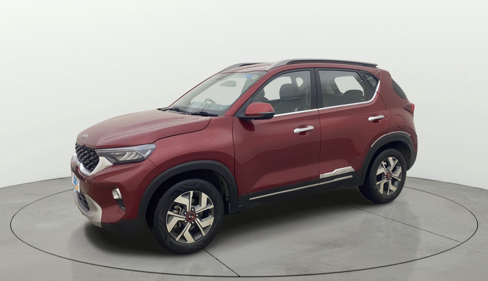 2021 KIA SONET HTX 1.0 IMT, Petrol, Manual, 33,427 km, Left Front Diagonal