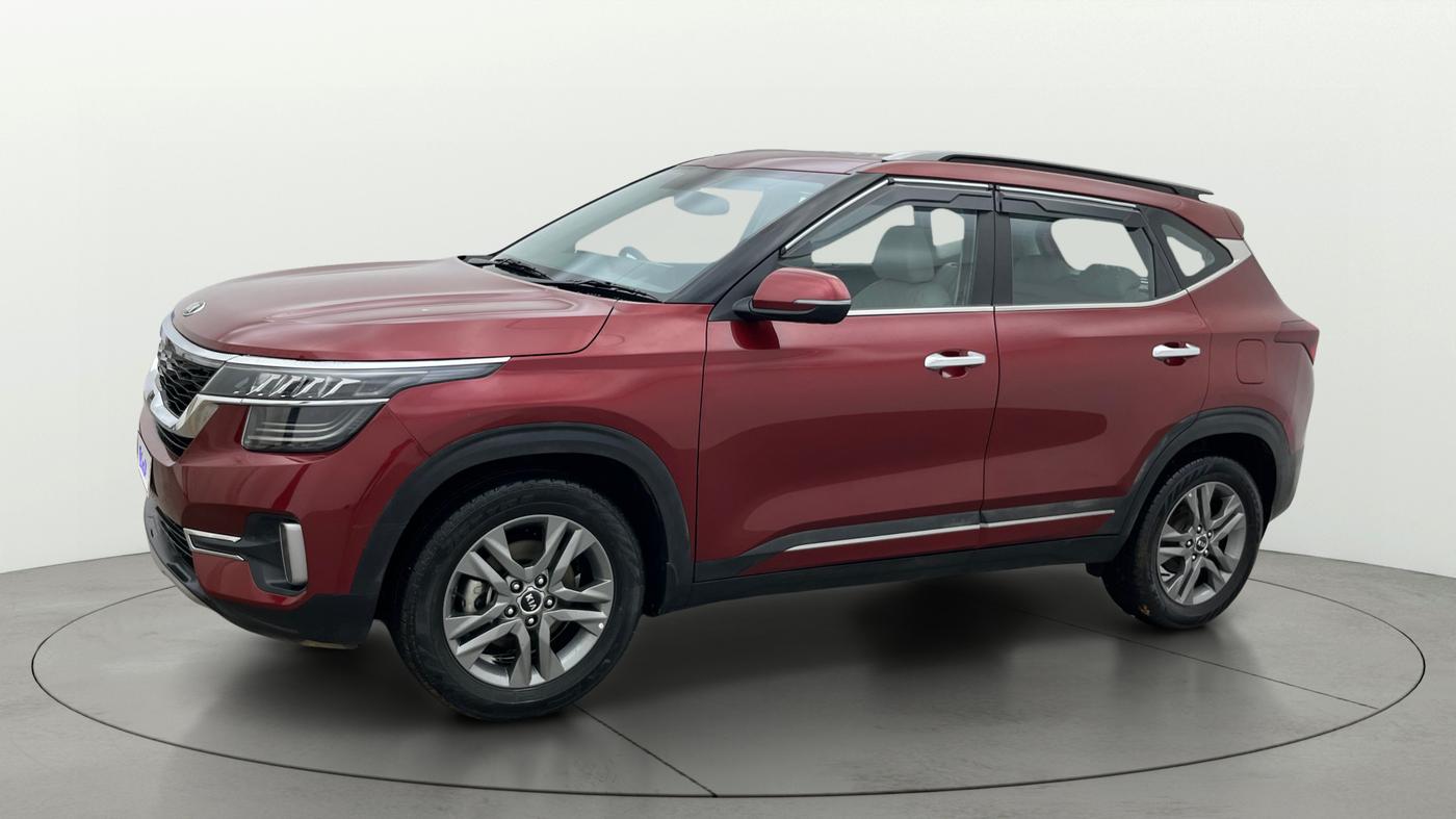 2021 KIA SELTOS HTX 1.5 PETROL, Petrol, Manual, 24,029 km, Left Front Diagonal