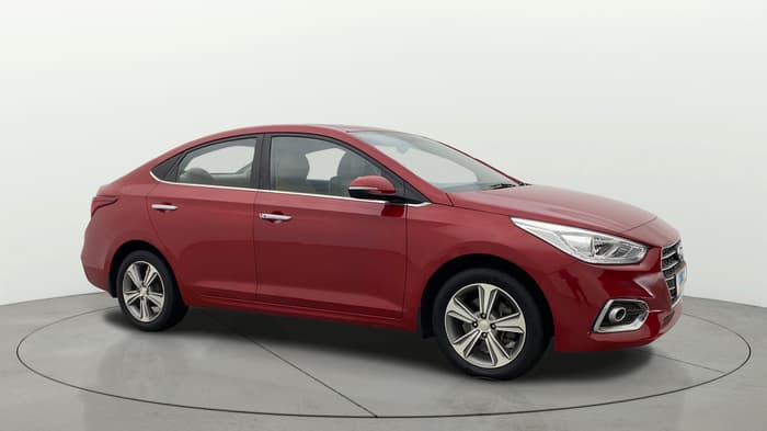 2020 Hyundai Verna 1.6 CRDI SX + AT, Diesel, Automatic, 28,702 km, Right Front Diagonal