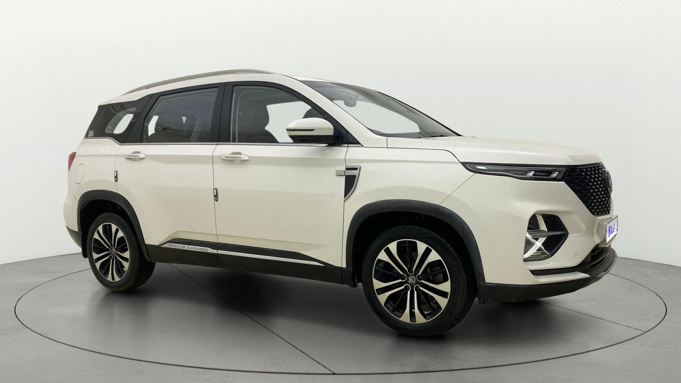 2021 MG HECTOR PLUS SHARP 1.5 PETROL TURBO CVT 6-STR, Petrol, Automatic, 79,593 km, Right Front Diagonal