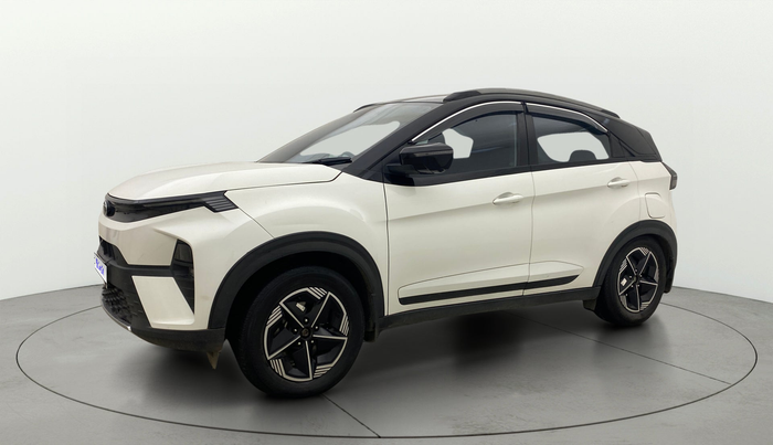 2023 Tata NEXON FEARLESS + SUNROOF DCA DUAL TONE 1.2 PETROL, Petrol, Automatic, 36,407 km, Left Front Diagonal