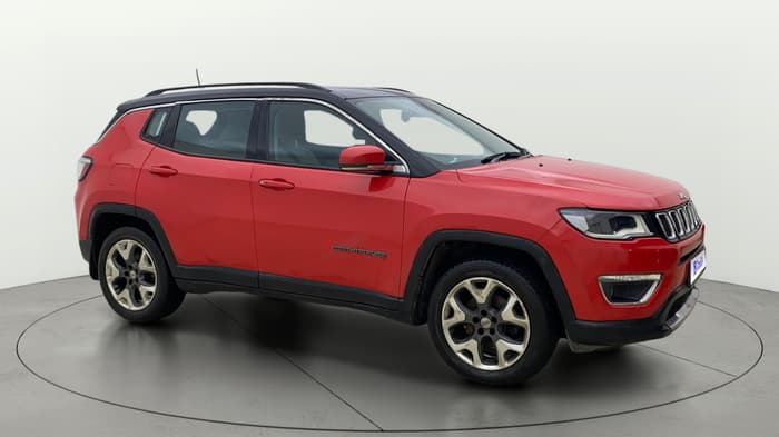 2019 Jeep Compass LIMITED PLUS PETROL AT, Petrol, Automatic, 50,721 km, Right Front Diagonal