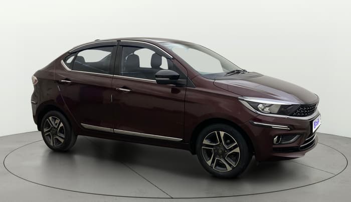 2021 Tata TIGOR XZA PLUS PETROL, Petrol, Automatic, 79,010 km, Right Front Diagonal
