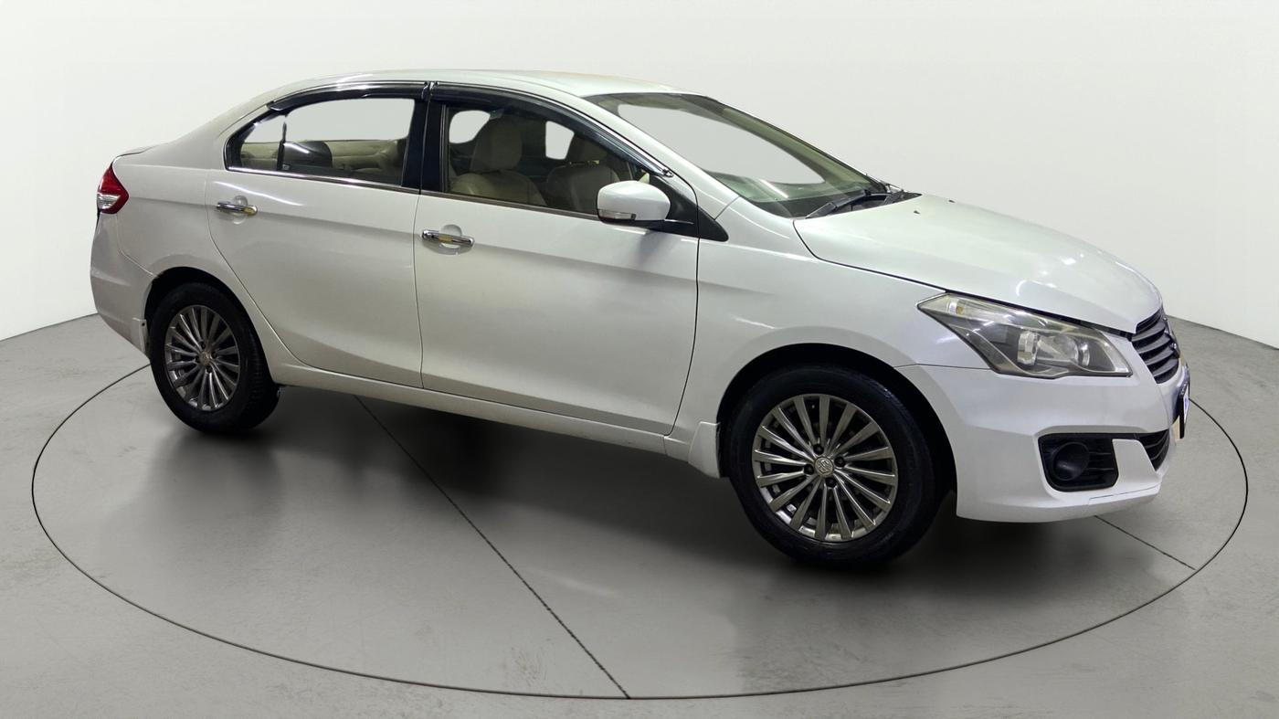 2018 Maruti Ciaz ALPHA 1.4 PETROL, CNG, Manual, 95,977 km, Right Front Diagonal