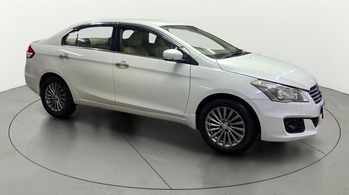 2018 Maruti Ciaz ALPHA 1.4 PETROL, CNG, Manual, 95,977 km, Right Front Diagonal