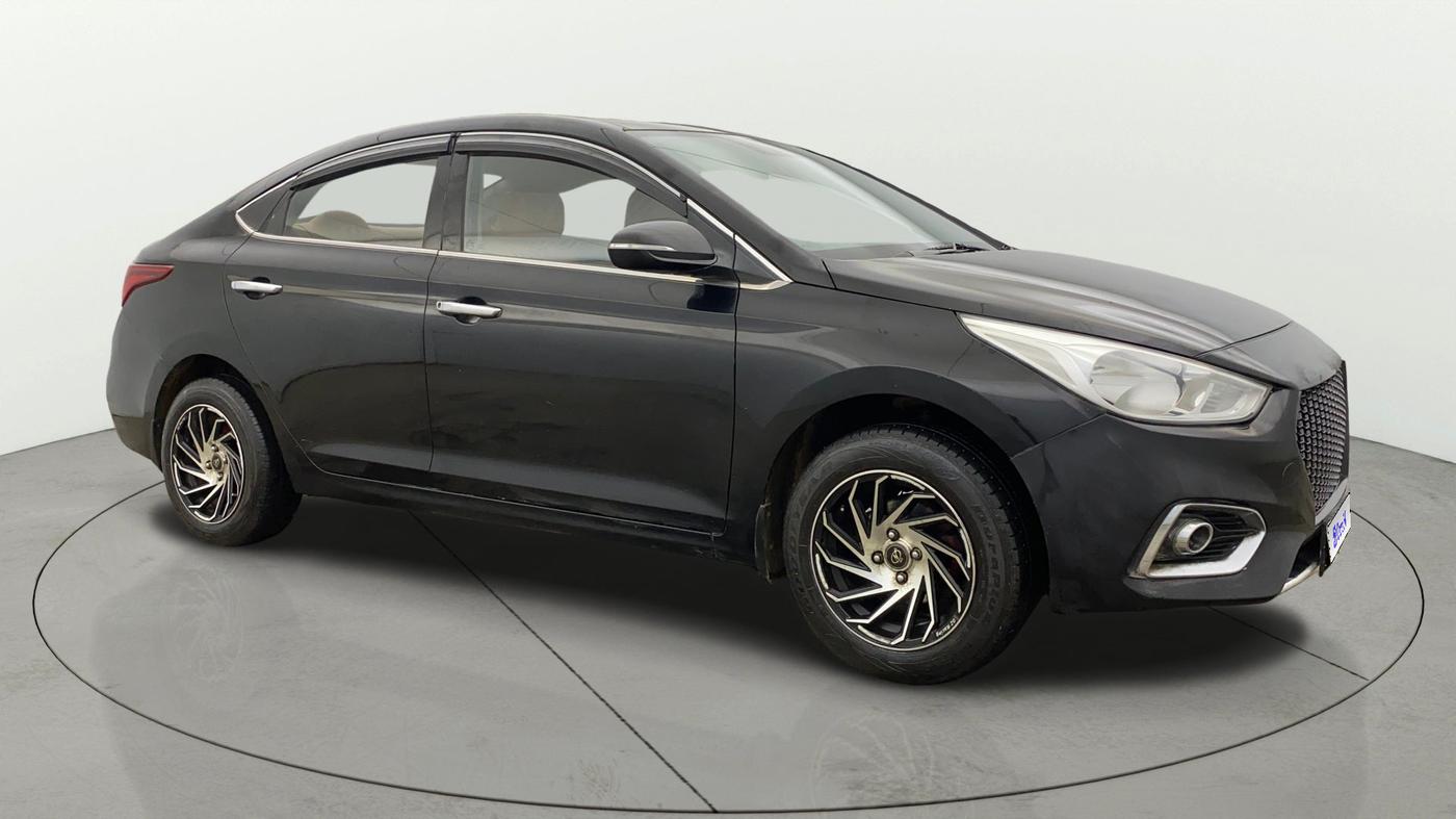2019 Hyundai Verna 1.4 EX PETROL, Petrol, Manual, 78,119 km, Right Front Diagonal