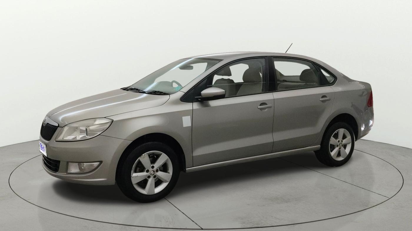 2016 Skoda Rapid 1.5 TDI CR STYLE PLUS AT, Diesel, Automatic, 1,11,375 km, Left Front Diagonal