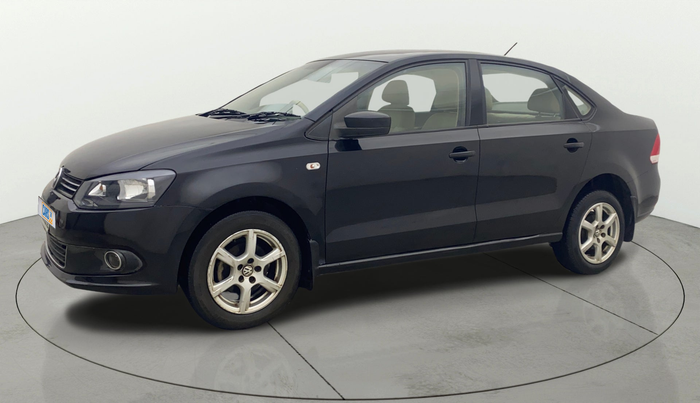 2014 Volkswagen Vento HIGHLINE PETROL AT, Petrol, Automatic, 48,605 km, Left Front Diagonal