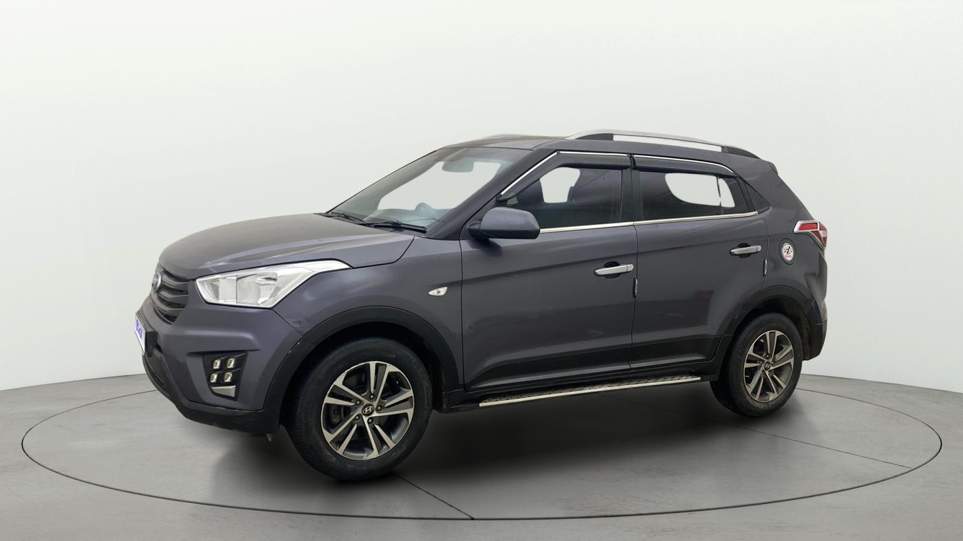 2016 Hyundai Creta BASE 1.4 DIESEL, Diesel, Manual, 1,27,403 km, Left Front Diagonal