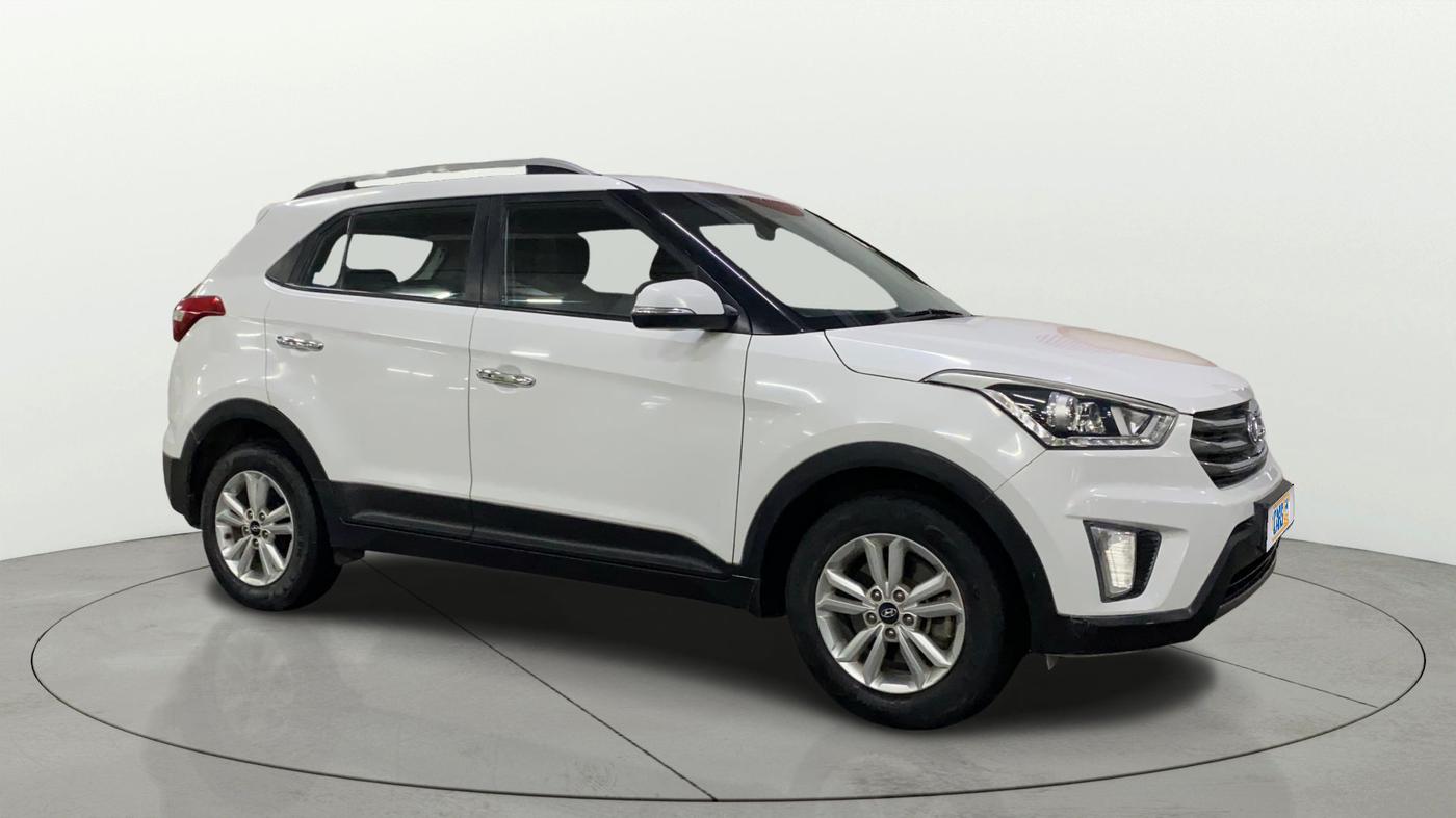 2017 Hyundai Creta SX PLUS 1.6 PETROL, Petrol, Manual, 85,967 km, Right Front Diagonal