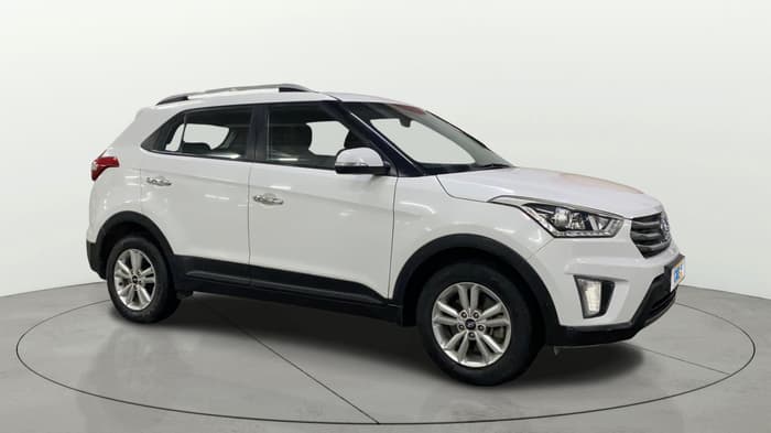 2017 Hyundai Creta SX PLUS 1.6 PETROL, Petrol, Manual, 85,967 km, Right Front Diagonal