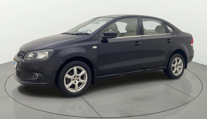 2014 Volkswagen Vento HIGHLINE 1.6 MPI, Petrol, Manual, 1,05,619 km, Left Front Diagonal