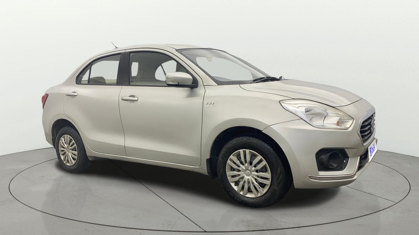 2017 Maruti Dzire VXI AMT, Petrol, Automatic, 56,605 km, Right Front Diagonal
